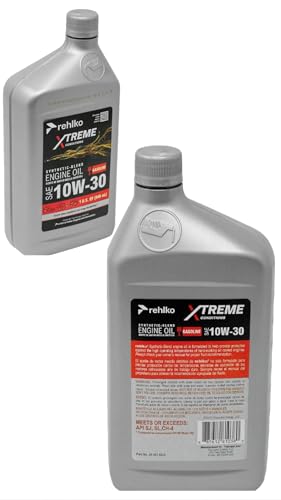 Aceite para motor 10W30 mezcla sintética 2 botellas miniatura 4