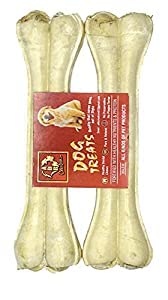 ADB CREATIONS Rawhide Bones for Dogs and Puppies Chicken Flavour Delicious Treats 8 Inch Calcium Chew Bone All Life Stages/Helps in Strengthen Bones and Teeth with Nutritional Benefits (2 Piece) (B08M3Q3CTV) Amazon Price History, Amazon Price Tracker