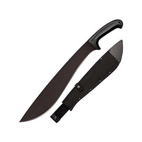 Cold Steel 97JMS Universal Carbon Steel Tactical Jungle Machete with Cor-Ex Sheath, 22 Inch Length, Black Cold Steel 97JMS Universal Carbon Steel Tactical Jungle Machete with Cor-Ex Sheath, 22 Inch Length, Black