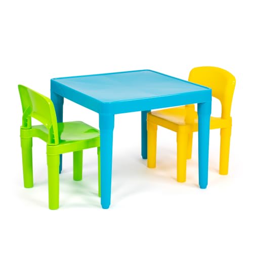 Humble Crew Toddler Table and Chair Set for Kids, Indoor...