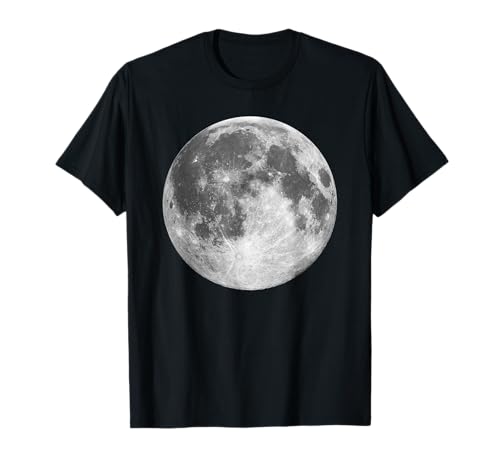 Full Lunar Moon Space Galaxy Goft T-Shirt