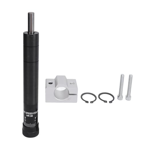 Amortisseur hydraulique pneumatique Force d'amortissement réglable Amortisseur hydraulique en alliage d'aluminium robuste avec course de 30 mm Capacité de 300 kg pour équipement