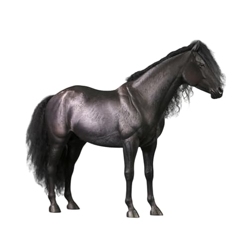 Figurine de cheval AMITD 1:6 en résine réaliste modèle Thoroughbreds AMITD056-5 - 2