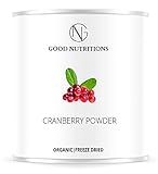 Cranberrypulver – Bio Cranberry gefriergetrocknet |bio organic| freeze-dried cranberry| good-superfruit von good-smoothie| 100% frucht |ohne zusatzstoffe + viele Inhaltsstoffe| 60g