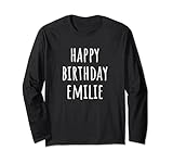 buon compleanno emilie maglia a manica
