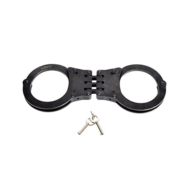Cuff Standard Hinge Handcuffs Black