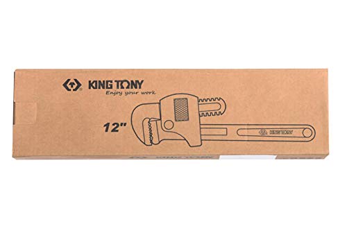 king tony 653112 Pipe Wrench Stillson Type, 40 mm - Image 2