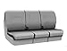 Coverking Custom Fit Center Bench Seat Cover for Select Pontiac Montana Models - Ballistic (Light Gray)