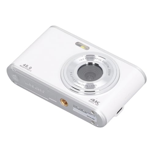 Cámara Digital Compacta 48MP 4K Dual Lens Zoom 16x Blanca miniatura 4