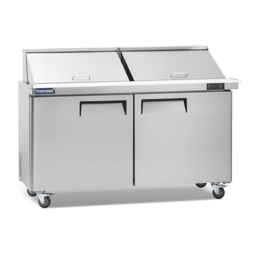 ICECASA 60 inch Mega Top Prep Table