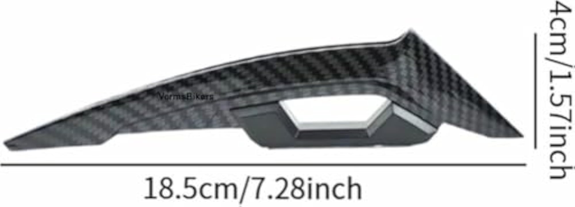 Motorcycle Winglet Aerodynamic Spoiler Pack of 1