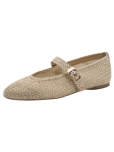 Tamaris Femme Ballerine avec bride plate métallique 36 EU