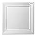 Art3dwallpanels Ceiling Tiles 24 x 24 Drop Ceiling Tiles, 12 Pack Drop in High Grade PVC Wall Panels, Fire Rated, Waterproof, Light Weight, Cover 48 Sq.Ft, White