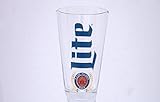 Miller Lite Pint Glass Retro