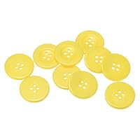 Sourcing Map Lot De 30 Boutons à Coudre Ronds En Bois De 14 L