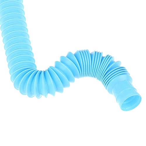 Brinquedos de inquietação sensorial mini tubos pop, 4 peças de tubos telescópicos coloridos extensív