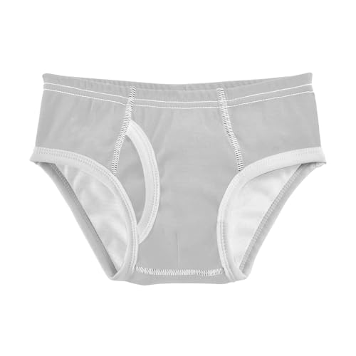 ODAWA Boys Cotton Briefs Underwear Light Gray Underwear Toddler Boy Underwear 4t Boys