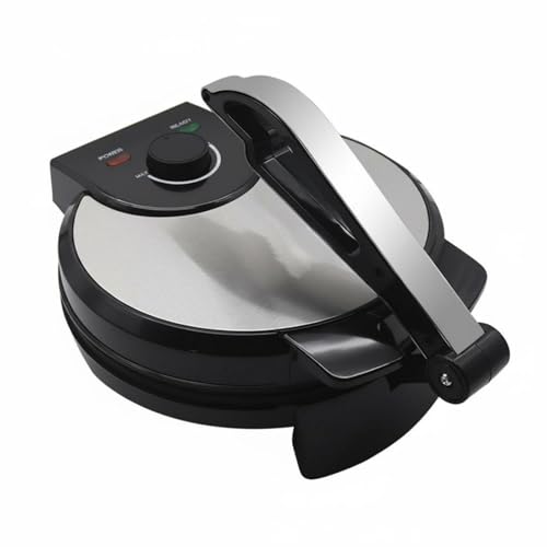 FytStycale Plancha Redonda Antiadherente Multifuncional Pequeño Electrodoméstico de Cocina Indicador LED para Hogar