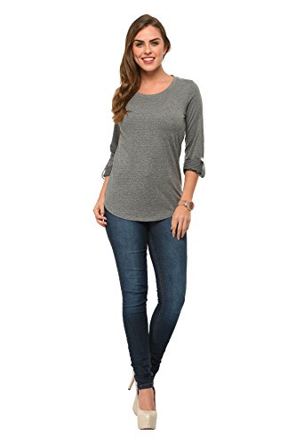 Image of Frenchtrendz Women'sCotton Poly Top(XS-4XL)