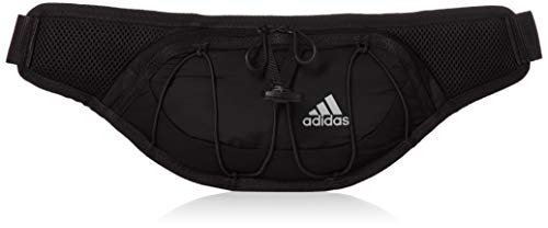 adidas Run Waist Bag Riñonera, Unisex Adulto, Negro/Plamet, Talla Única