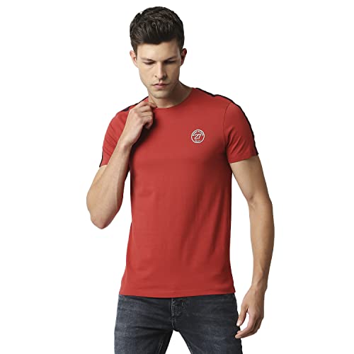 Image of Being Human Men's Geometric Regular Fit T-Shirt
