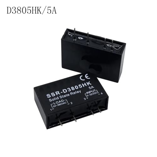 Relais statique miniature DC-AC monophasé type PCB pour gestion de puissance AC 5A - 4