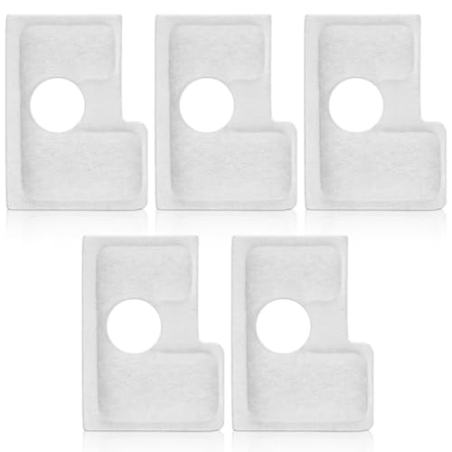 5 Pièces Filtres à Air pour STIHL MS180 MS170 018 017 Tronçonneuse, Double Couche en Coton Filtre a Air MS180, Pièces de Rechange pour 1130 124 0800