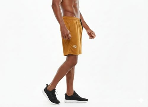 Image of Fort Worth Men's Breahable Relaxed Fit Honeycomb Sports Shorts (Pack of 1)
