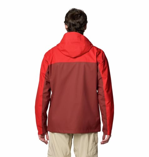 Image of Columbia Men Polyester Standard Length Omni-Tech Hikebound II Hiking and Trekking Waterproof Rain Jacket