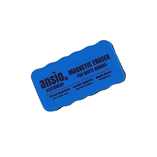 ANSIO Magnetic Eraser for Whiteboards Durable & Light Weight Whiteboard Dry Eraser with Magnetic