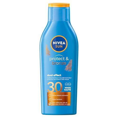 Nivea Protect & Bronze Sonnenschutzmilch LSF 30, 200 ml