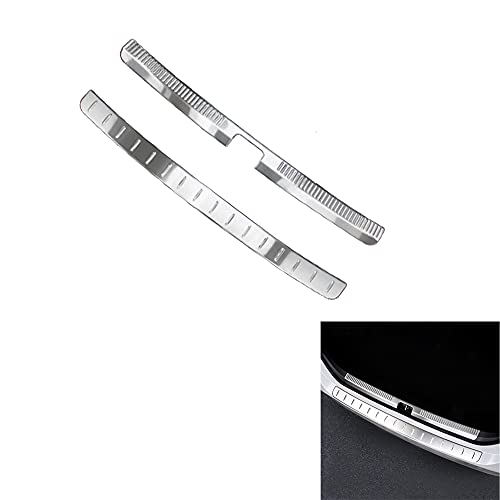 Wellvie 新型 カムリ 70系 リアバンパーステップガード トランクガード トヨタ ラゲッジステッププロテクター X G スポーツ WS アクセサリー カスタム 車内用品 カーパーツ(2個セット)