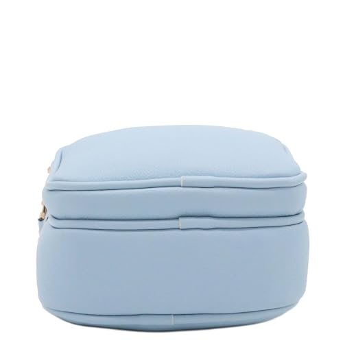 Image of FashionPuzzle Multi Pocket PU Leather Casual Medium Crossbody Bag with Adjustable Strap