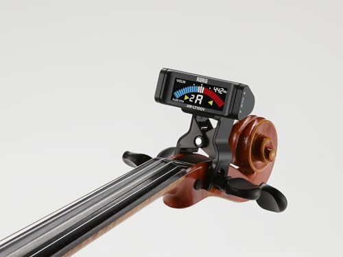 Korg - AW-LT100V Violin Clip-on Tuner - Black by KORG - Image 2