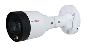 CP PLUS 4MP Full Color Guard+ Network IR Bullet Camera | Max. Output 4 MP (2560 - 1440) at 25/30fps | 3.6mm Fixed Lens |Built in Mic | lluminator Range of 15 Mtrs, IP67 - CP-UNC-TA41L2C-GP-0360