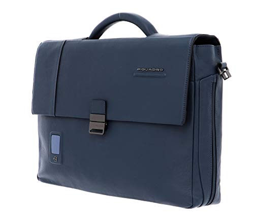 Cartella in Pelle con Patta | Piquadro Akron | CA3111AO-Blu3