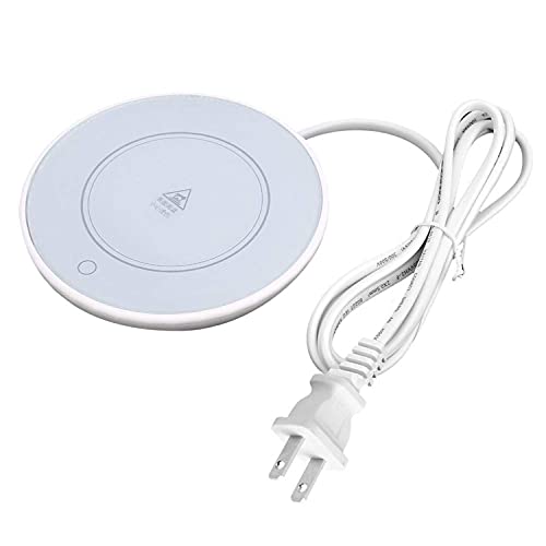 Cup Heater Heating Heater Pad Heater for Tea Coffee Milk Home Office Coffee Cup Warmer Coffee Cup Coffee Cup Household Heater Office Table(110V)