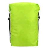 TIXIPEM Compression Stuff Sack [1PCS] - Waterproof Sleeping Bag Storage Sack 8L Use for Backpacking & Traveling & Hiking - [Yellow-Green-20 x 12 in/ 52 x 29.5 CM] Space Saving Gear Bags