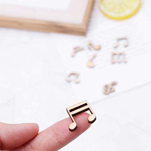 Peiyee 200 Pezzi Rotonda in Legno, Simpatiche Note...