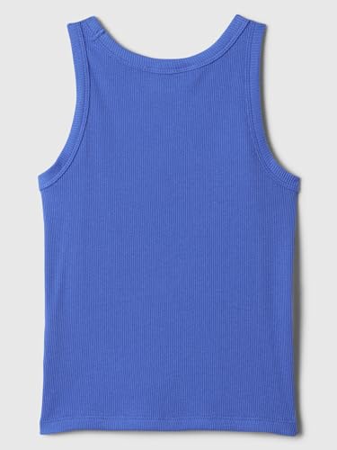 GAP Girls' Ribbed High Neck Tank2
