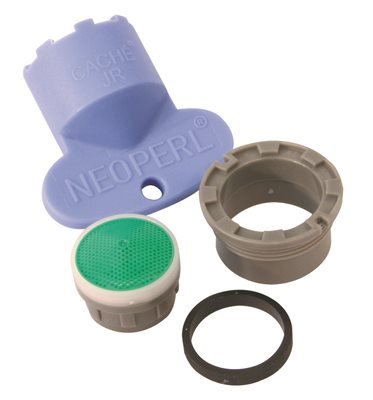 Aireador de ahorro de agua Neoperl Delta para un baño moderno y sostenible