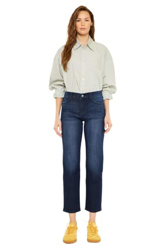 SALT TREE Kancan - Delvey Mid Rise Boyfriend Jeans - Essential, KC20080D