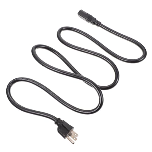 CAXUSD 1pc Prong Plug Power Cord for Display Rice Cooker Pigtail Cable with Insulation Stripped for Easy Installation Replacement for Home and Commercial Use