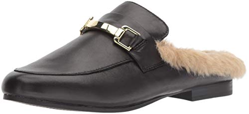 Sabots Khloe Noir Steve Madden : chaussures tendance en cuir pour femme