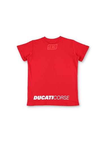 Camiseta niño Ducati Dual Marquez Big 93 cómoda y suave 3
