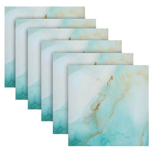 Servilletas de tela Marbled multicolor 20x20 pulg pack 6 miniatura 2