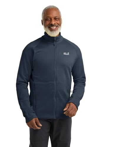 Jack Wolfskin Herren Peak District Fz M, Midnight Sky, L EU