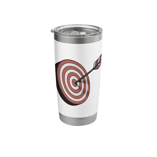 Archery Target Stainless Steel Insulated Tumbler