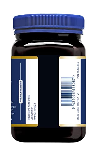 Manuka Health - Manuka Honig MGO 250+ (500 g) - 100% Pur aus Neuseeland mit zertifiziertem Methylglyoxal Gehalt