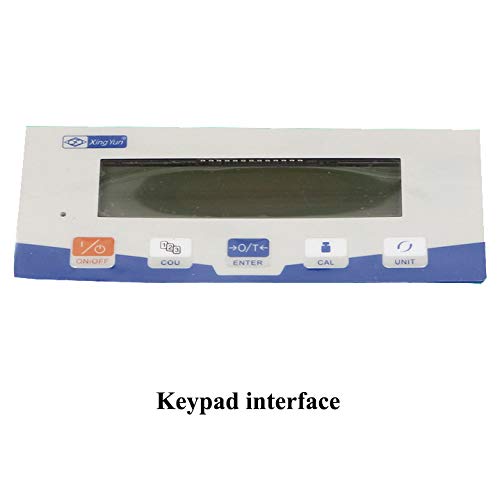 Miniatura 5 de CGOLDENWALL Balanza electrónica de alta precisión con sartén de pesaje cuadrado, multifunción digital para cocina y alimentos, báscula de joyería